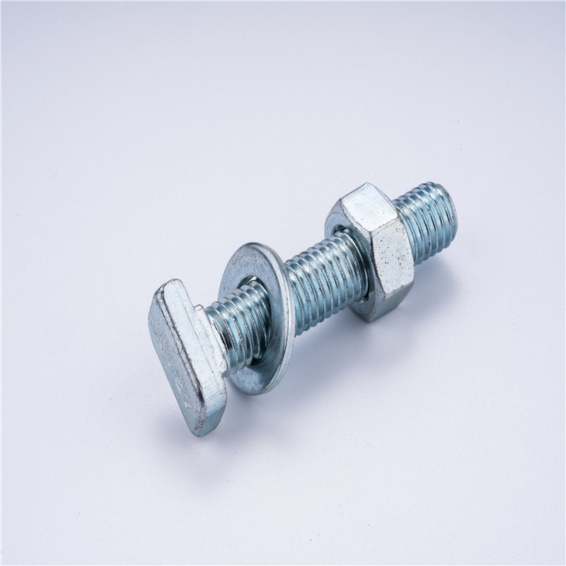 T bolt with nut and washer