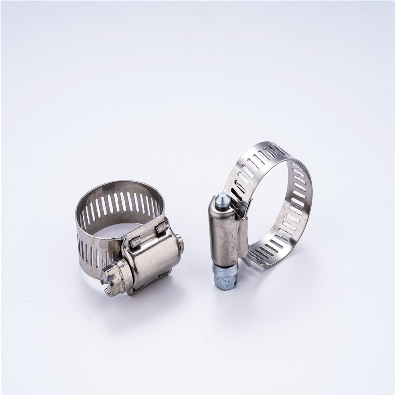 Mini-American type hose clamp 