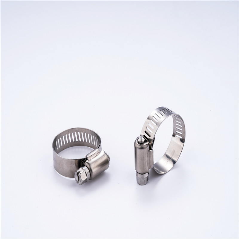 Mini-American type hose clamp