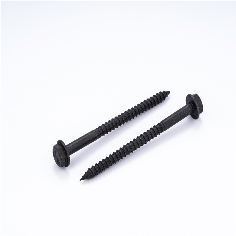 black conrete screw