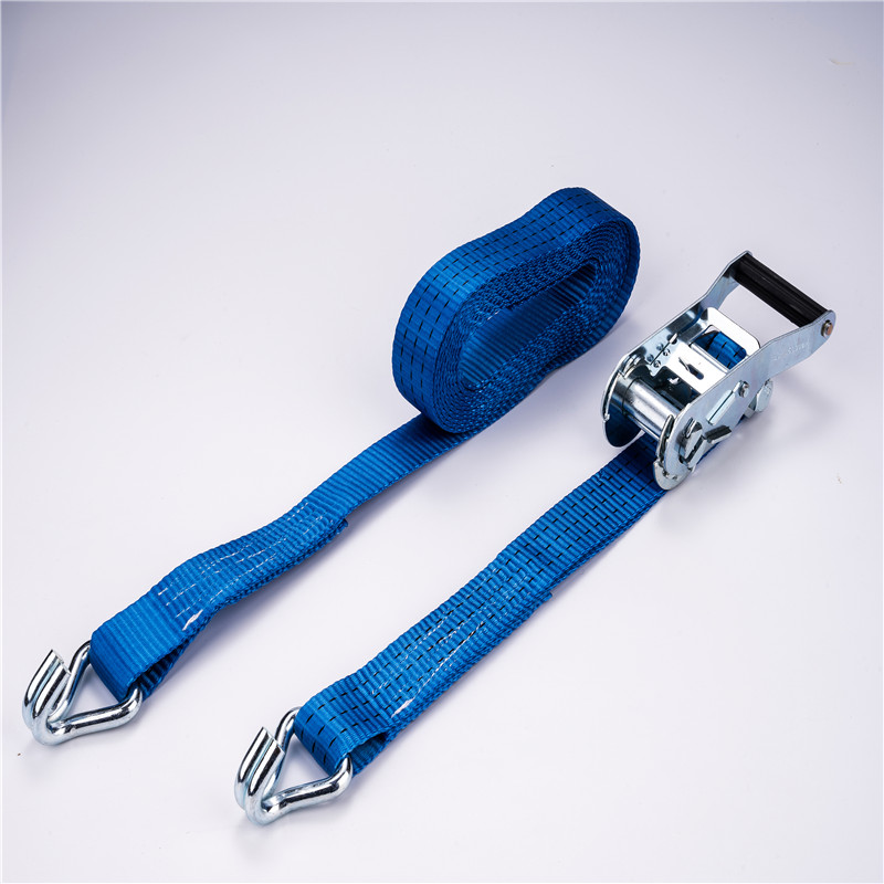 Ratchet Tie Down Strap with Hook and Keeper