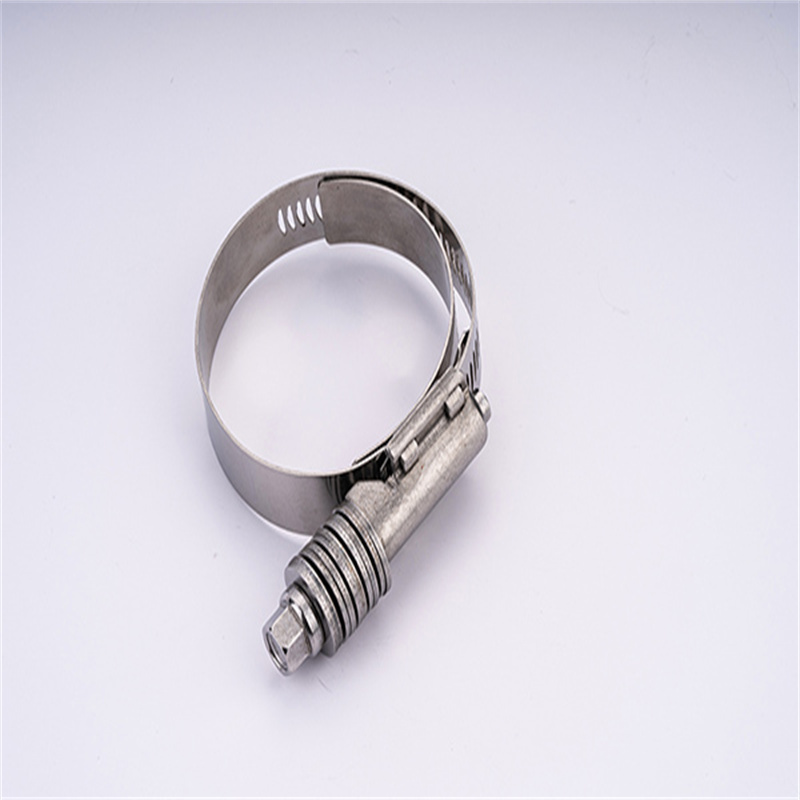 Tension hose clamp