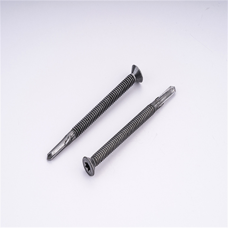 countersunk head pozi self-drilling screw